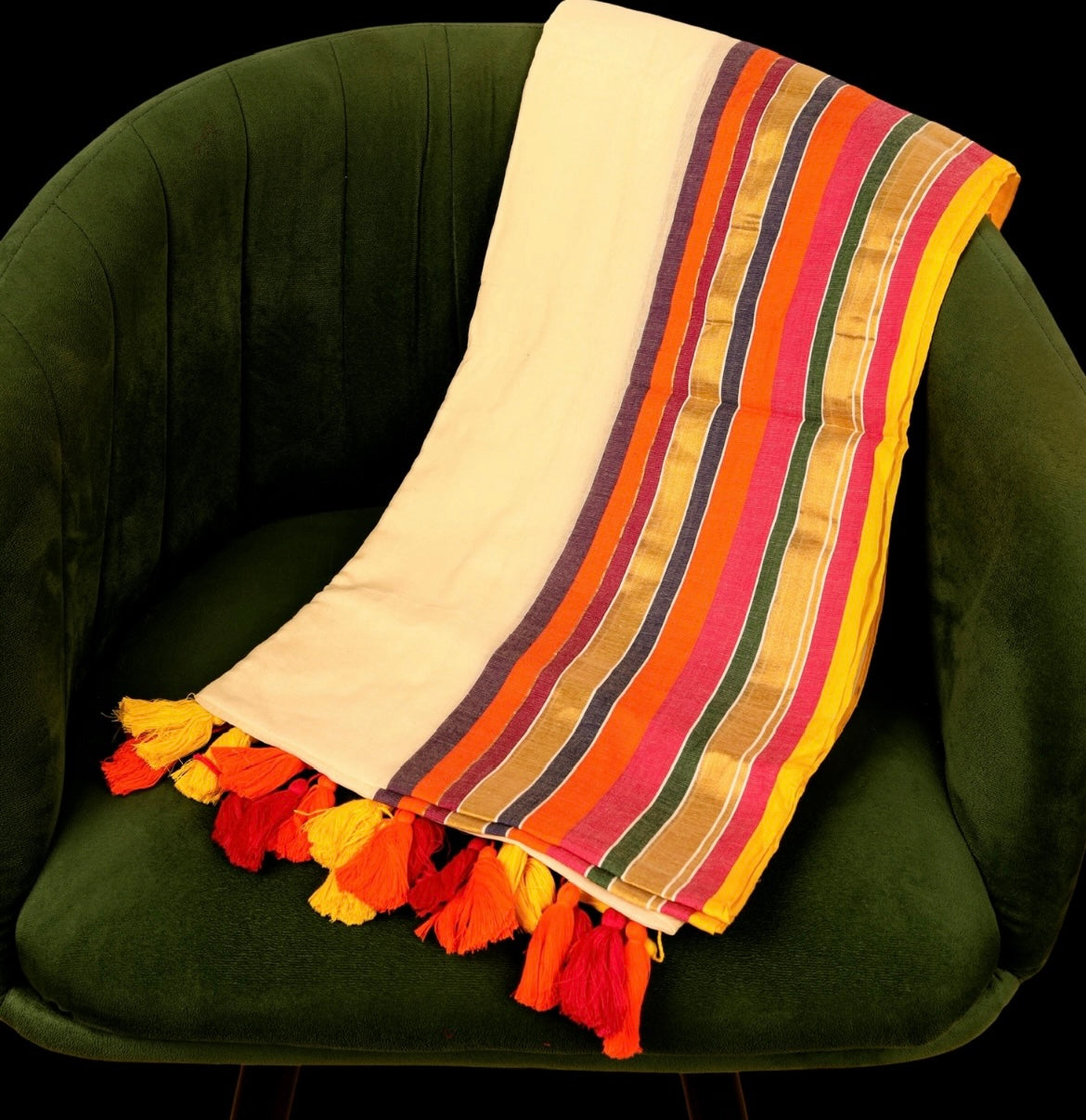 Mulcotton Saree