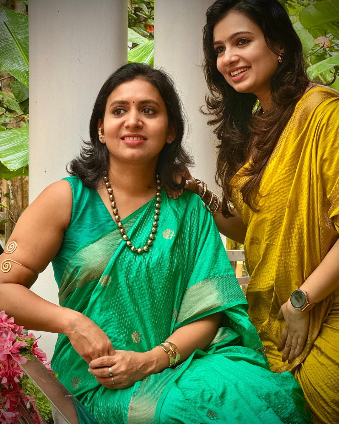 Kamini(peacock green)